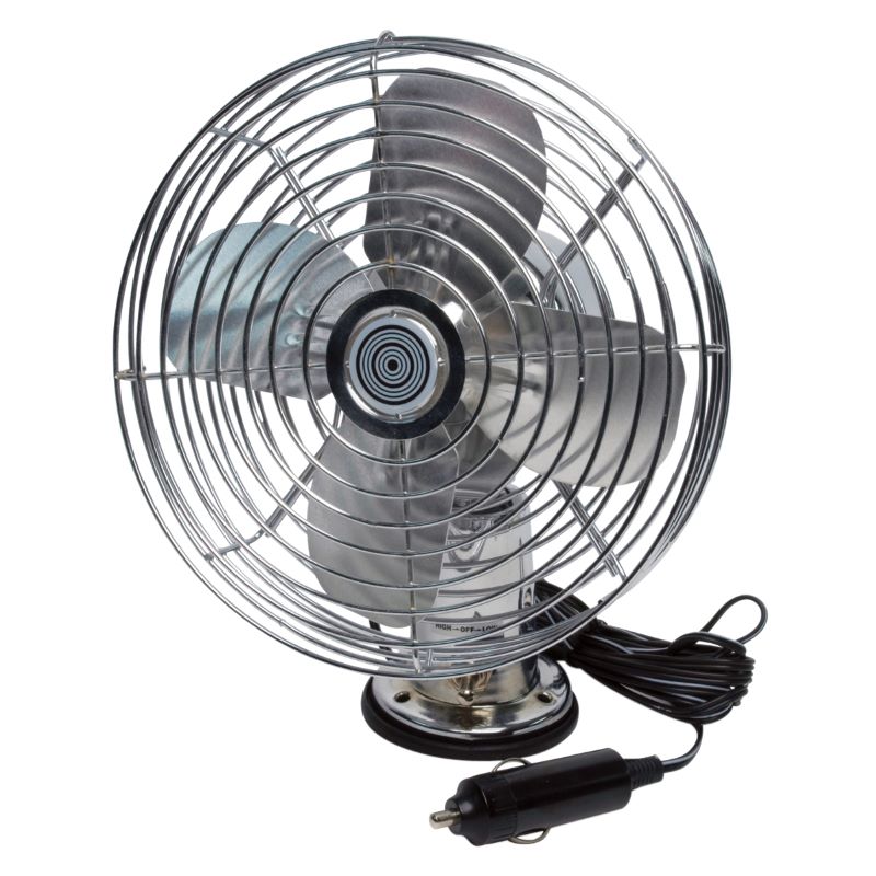12 Volt Heavy Duty Metal Fan (image for) 12 Volt Heavy Duty Metal Fan