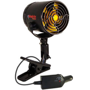 12 Volt "Tornado Fan" with Removable Mounting Clip (image for) 12 Volt "Tornado Fan" with Removable Mounting Clip